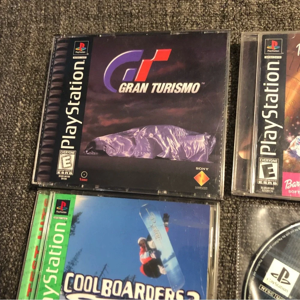 Playstation 1 Lot of 5 Games As-Is Read Description! Original Sony PS1‎ - Picture 2 of 10